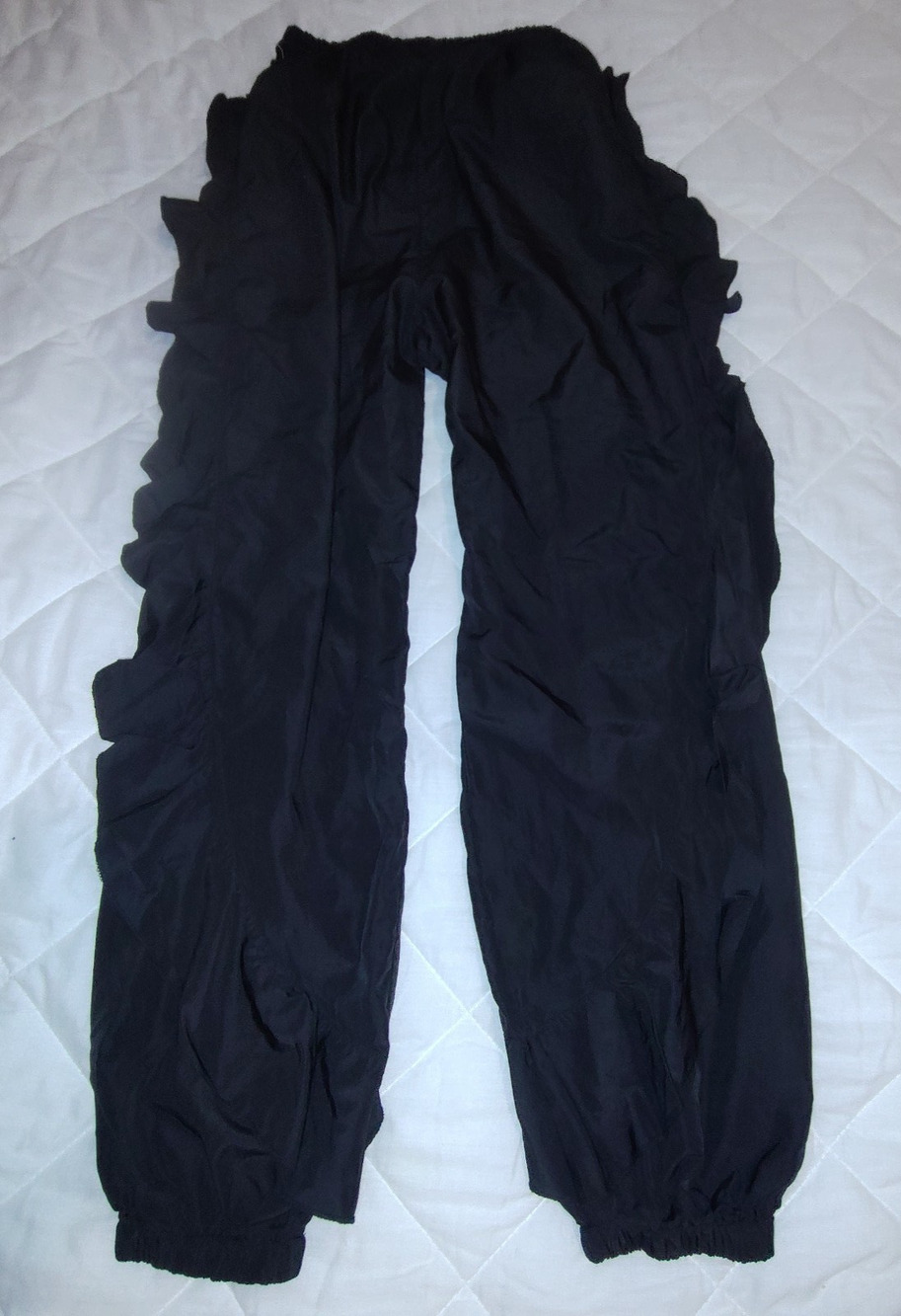 Labijou Women's Semi-fitted Comfort Stretch Active Black Pants - Size S. Bg45